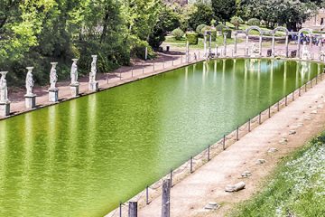Villa Adriana, a place suspended between history and nature