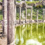 stock-photo-greek-statue-of-ares-overlooking-the-ancient-pool-called-canopus-inside-villa-adriana-hadrian-s-277173470