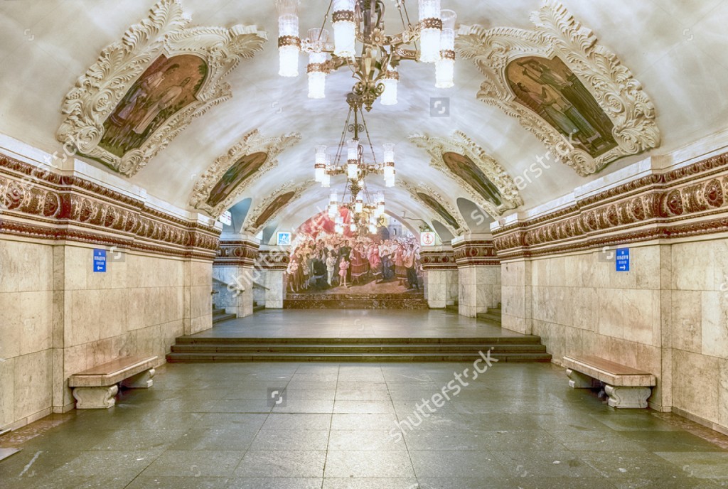 Tour fotografico nella Metro di Mosca 1